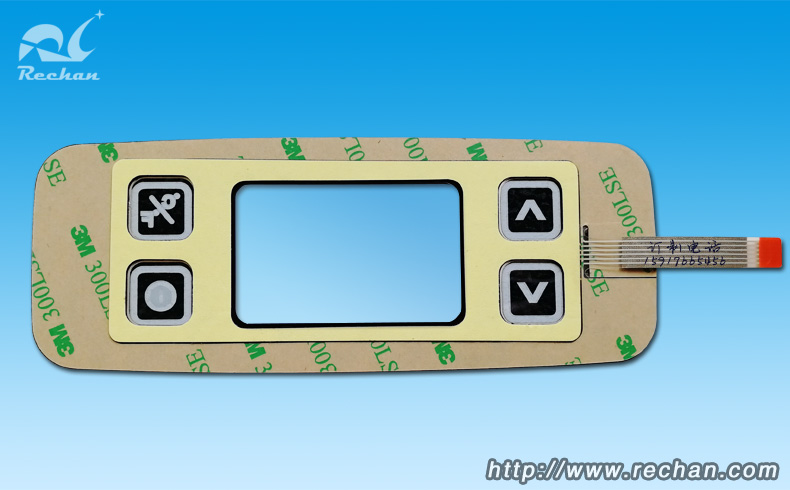 The back of the capacitive touch sensing control switch module